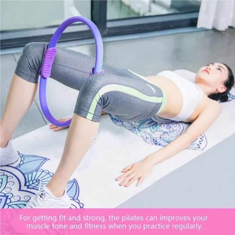 Anneau de Pilates Signature — Grip Dual Gainage & Plancher Pelvien
