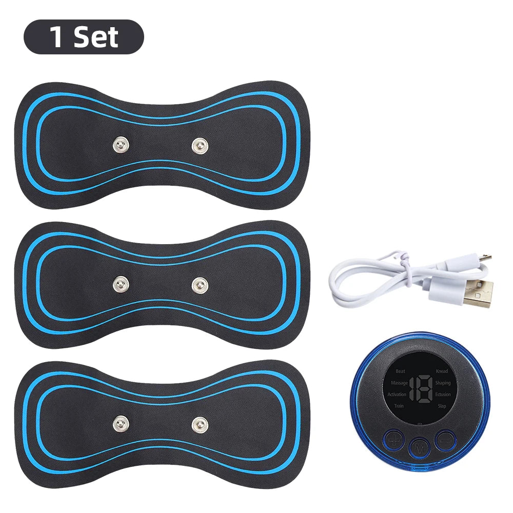 Masseur Cou EMS — Stimulateur Cervical Basse Fréquence