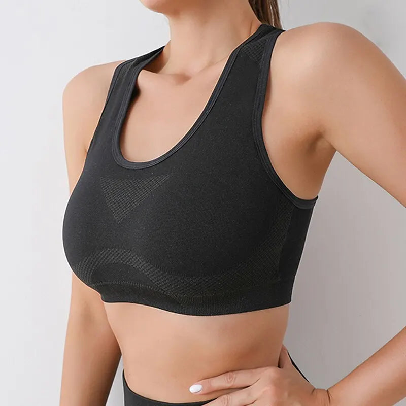 Brassière Sport Respirante — Collection Yoga Élite
