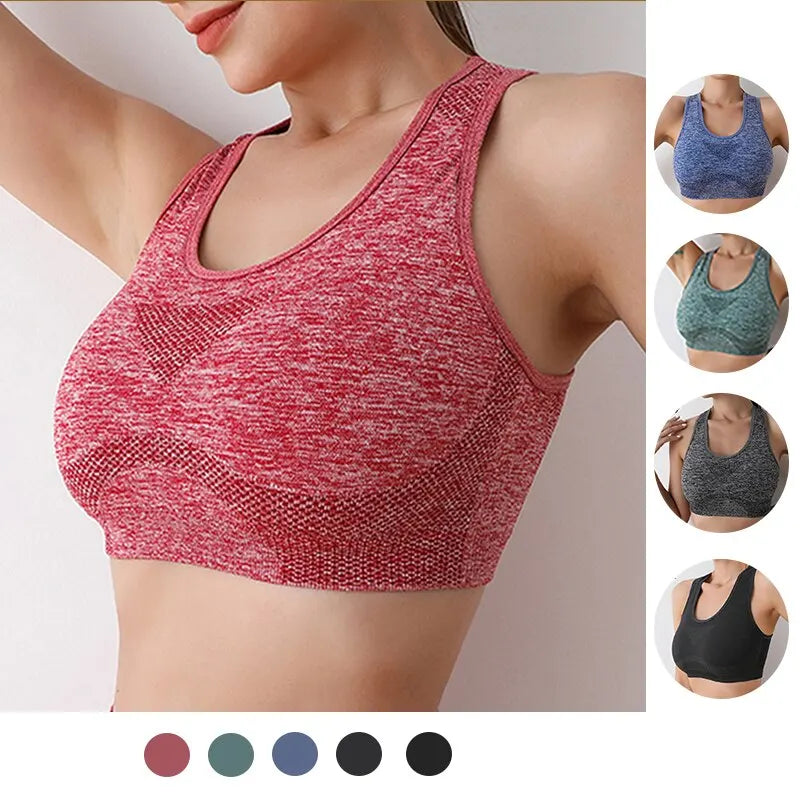 Brassière Sport Respirante — Collection Yoga Élite