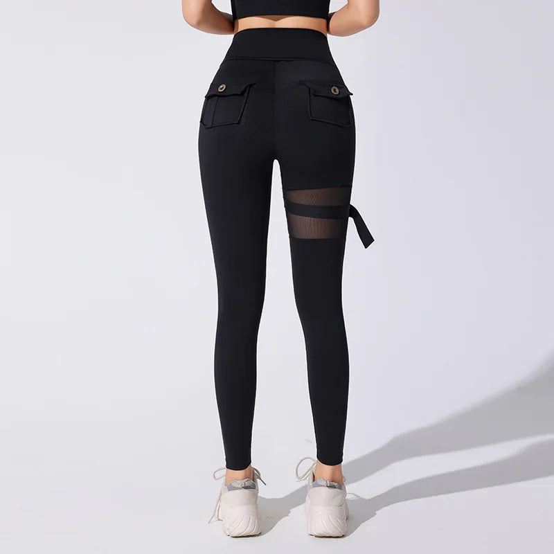 Legging Entraînement Couture — Yoga Tights Femme