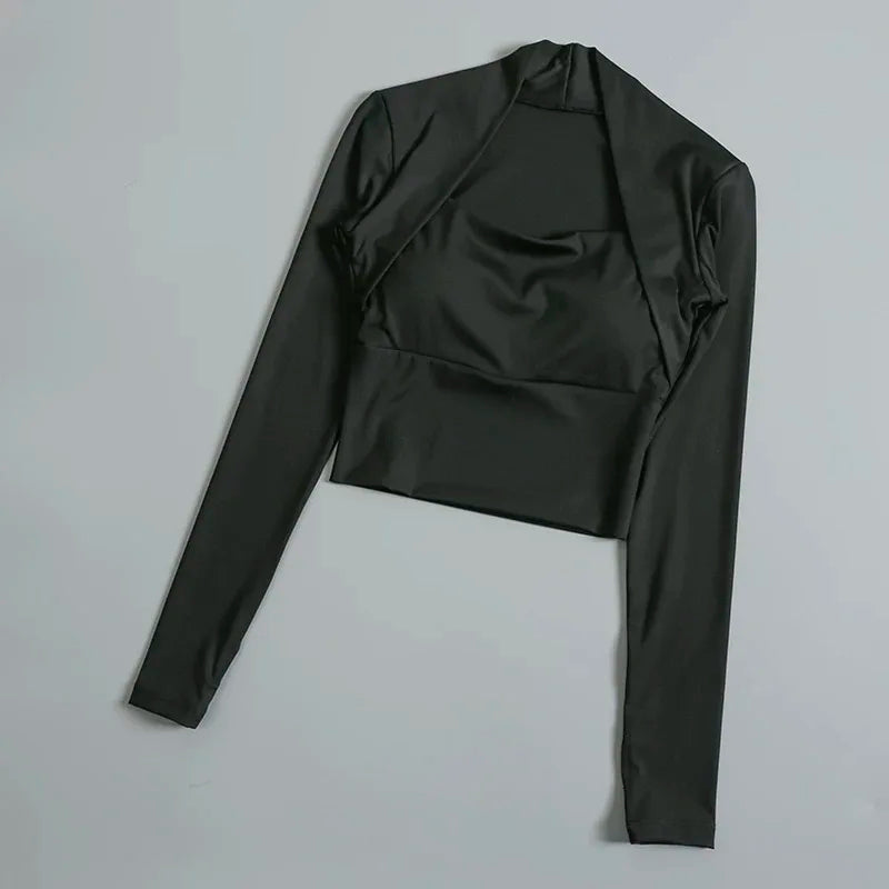 Top Sport Manches Longues — Danse & Yoga Ceinture Signature