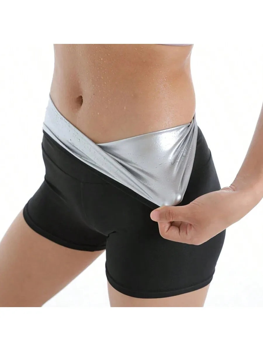 Thermo Fat Control Legging Body Shapers Fitness Stretch Control Culottes Taille Slim Shorts