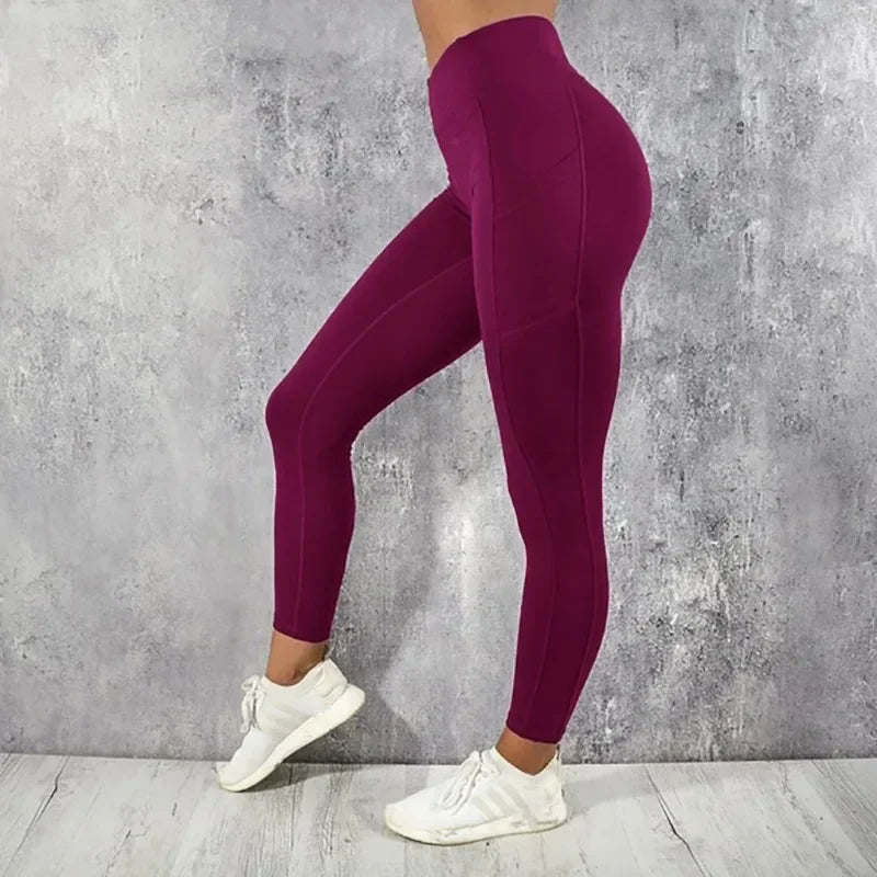 Legging Sculptant Taille Haute — Poche Intégrée Collection Prestige
