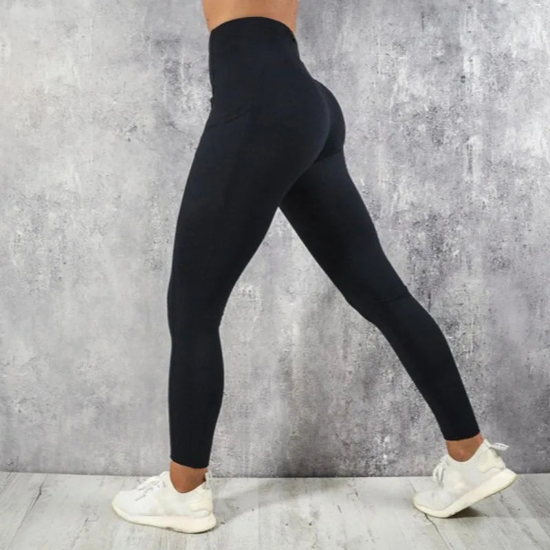 Legging Sculptant Taille Haute — Poche Intégrée Collection Prestige