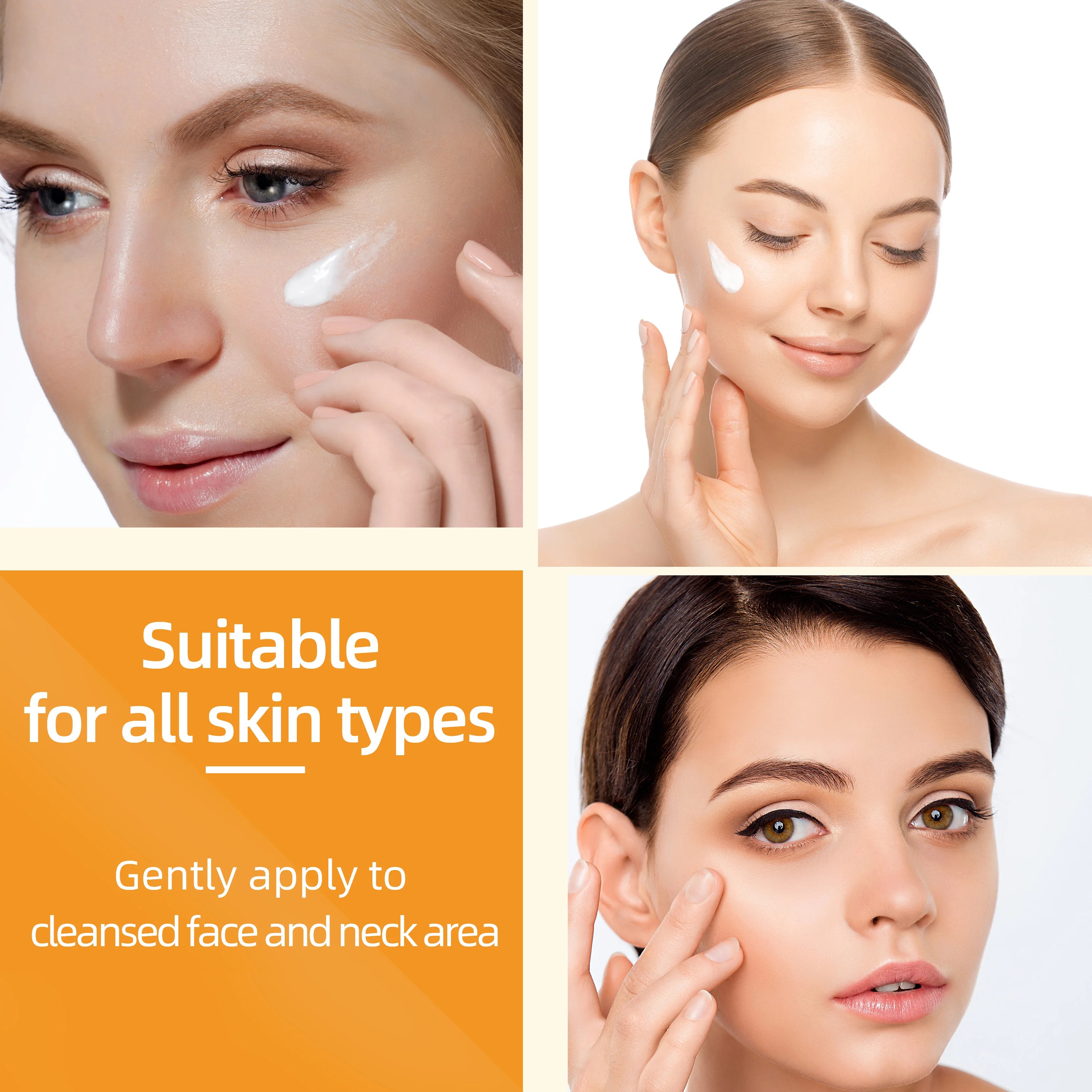 Crème Curcuma & Vitamine C — Éclat Visage & Cou