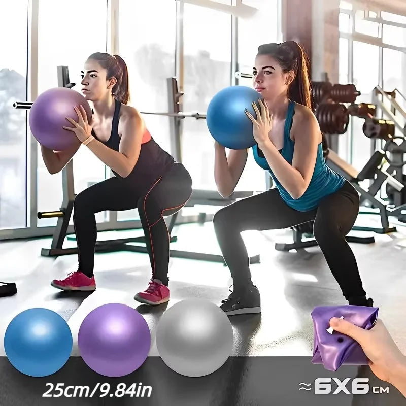 Ballon de Yoga Minuit 25cm — Équilibre & Thérapie Corps