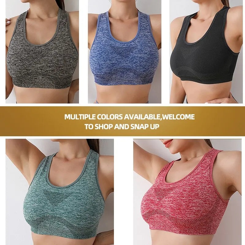 Brassière Sport Respirante — Collection Yoga Élite