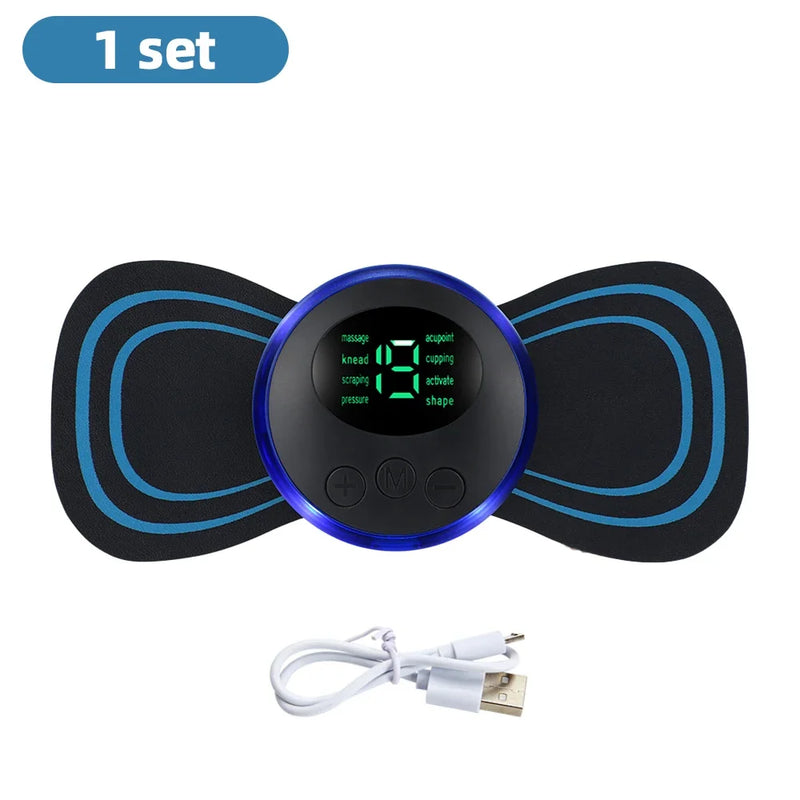 Masseur Cou EMS — Stimulateur Cervical Basse Fréquence
