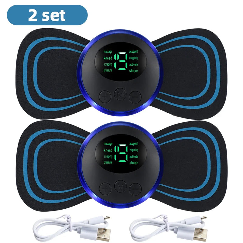 Masseur Cou EMS — Stimulateur Cervical Basse Fréquence