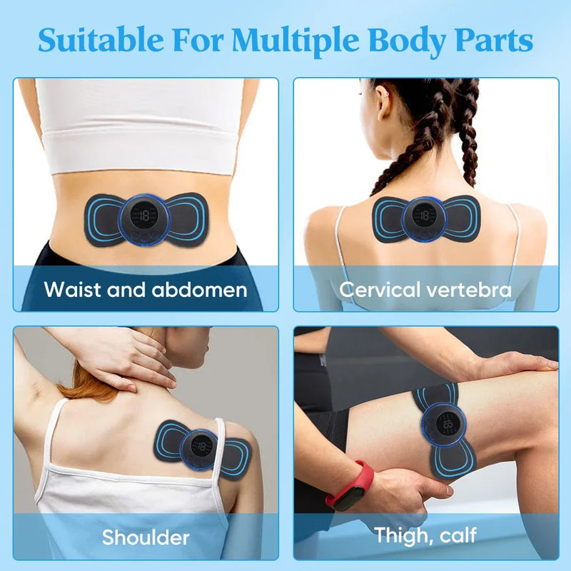 Masseur Cou EMS — Stimulateur Cervical Basse Fréquence