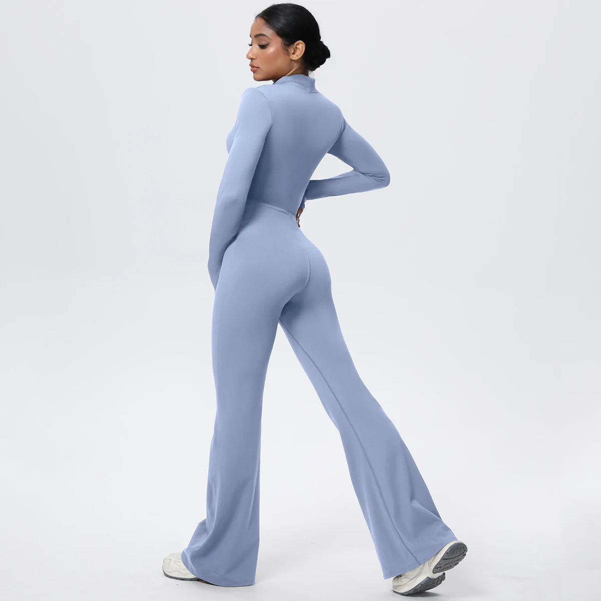 Body Yoga Zippé — Legging Longue Durée Haute Performance